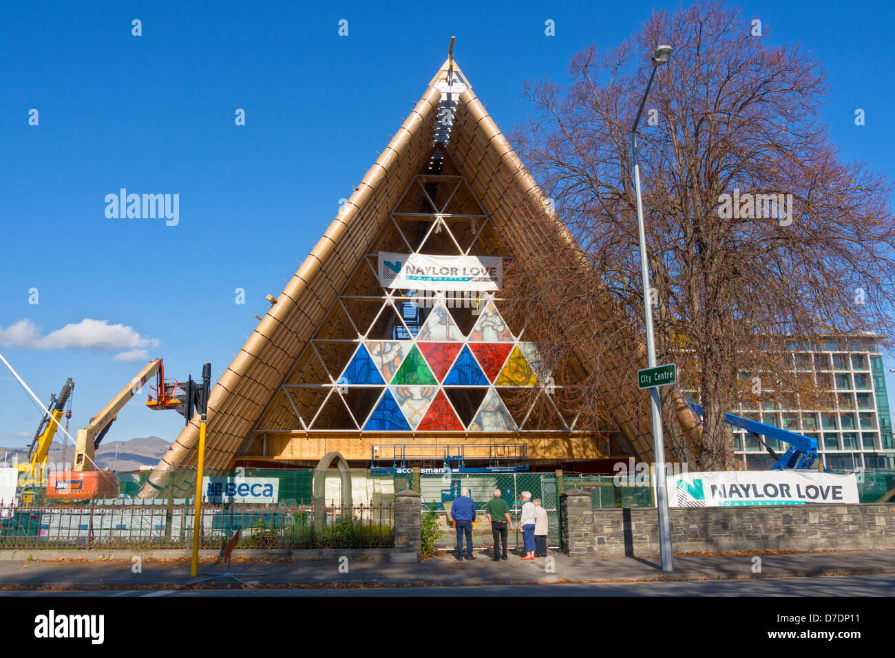 Cardboard Cathedral, Christchurch, New Zealand the temporary