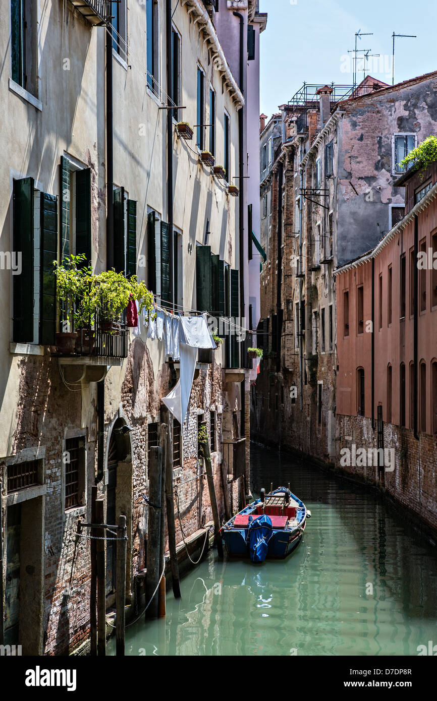 Channel in Venice, Italy Stock Photo Alamy