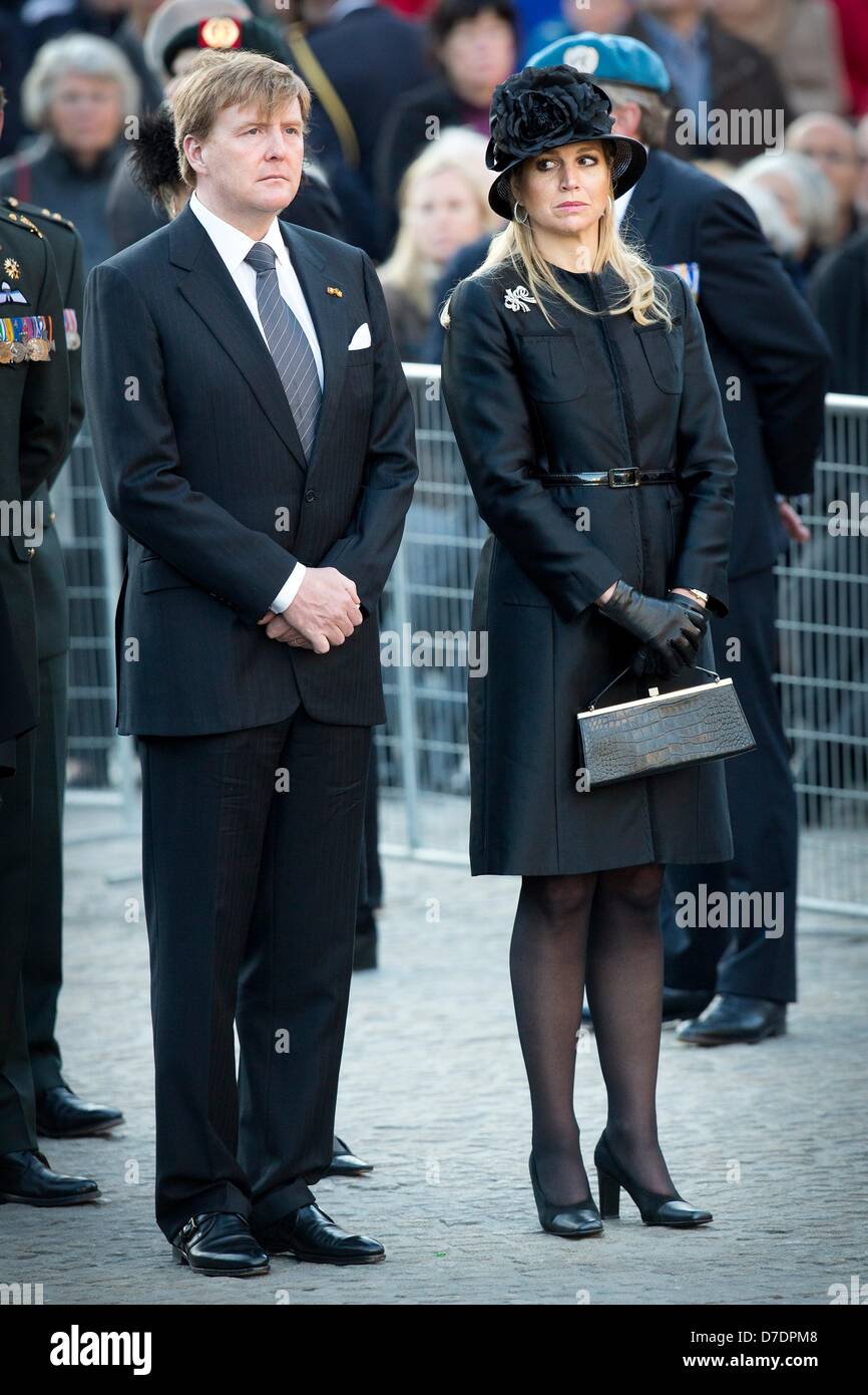 King Willem-Alexander and Queen Maxima of The Netherlands attend the ...