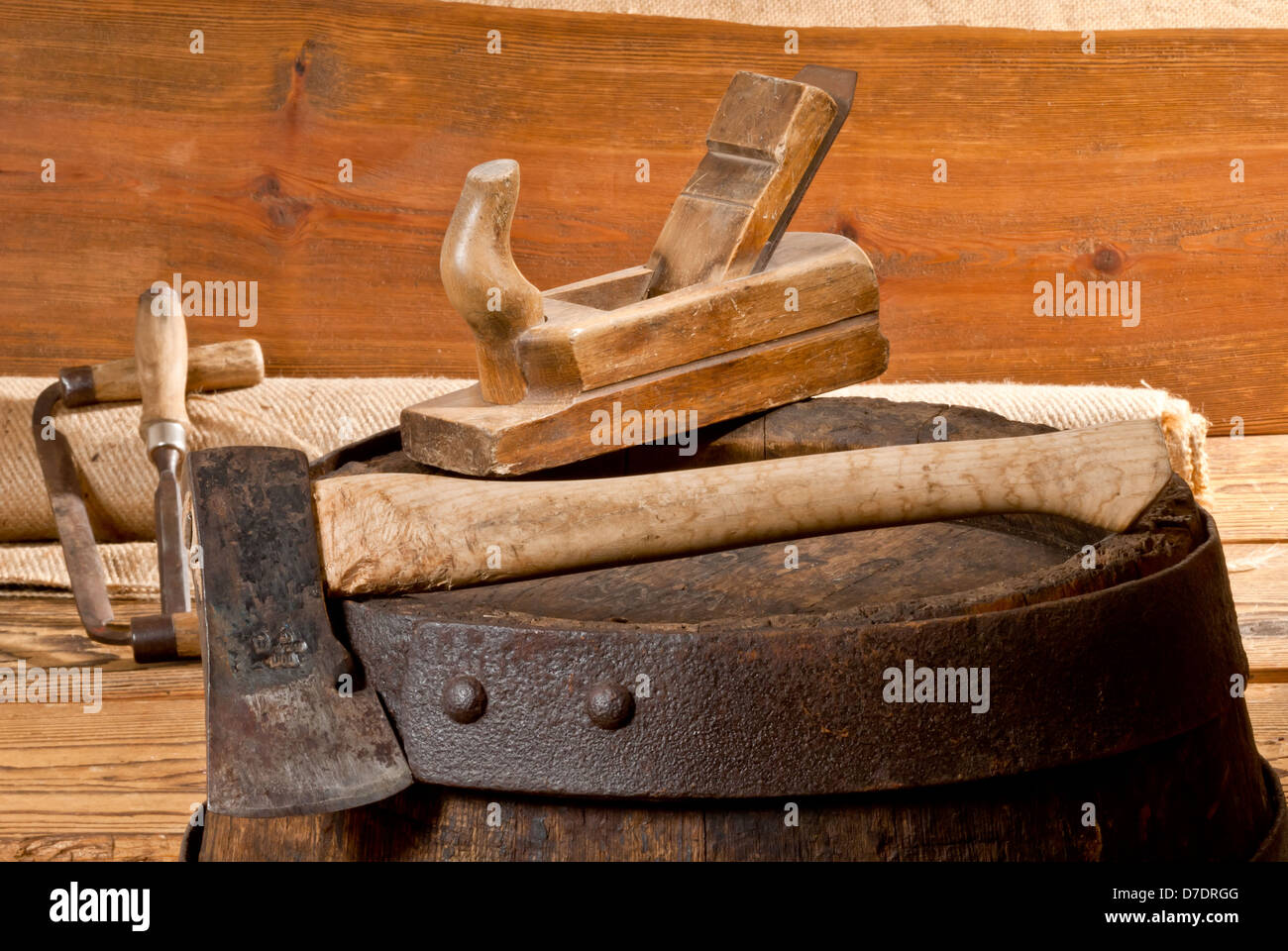 old tools Stock Photo