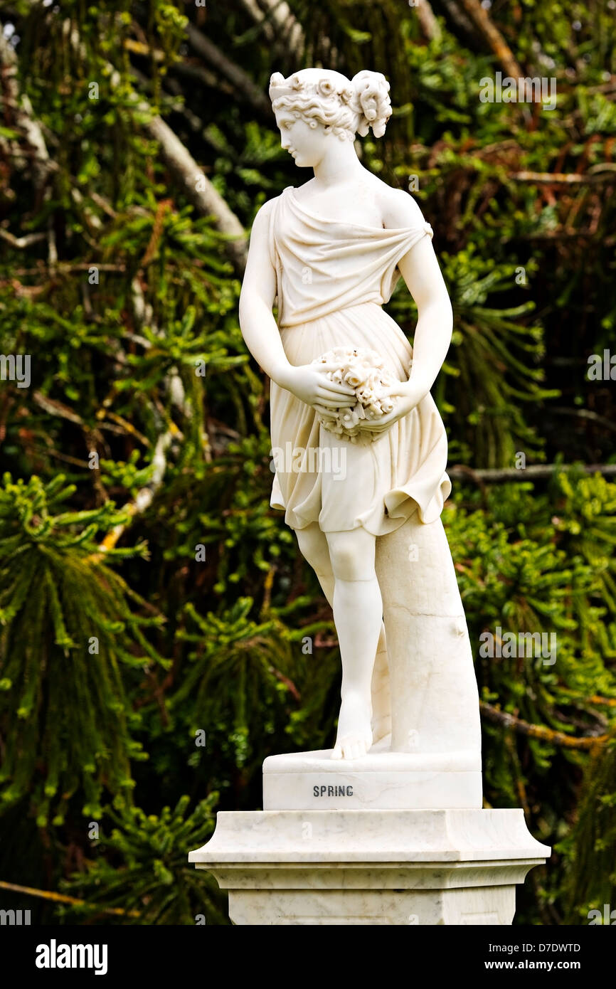 Ballarat Australia / Thomas Stoddart marble statues in the Ballarat