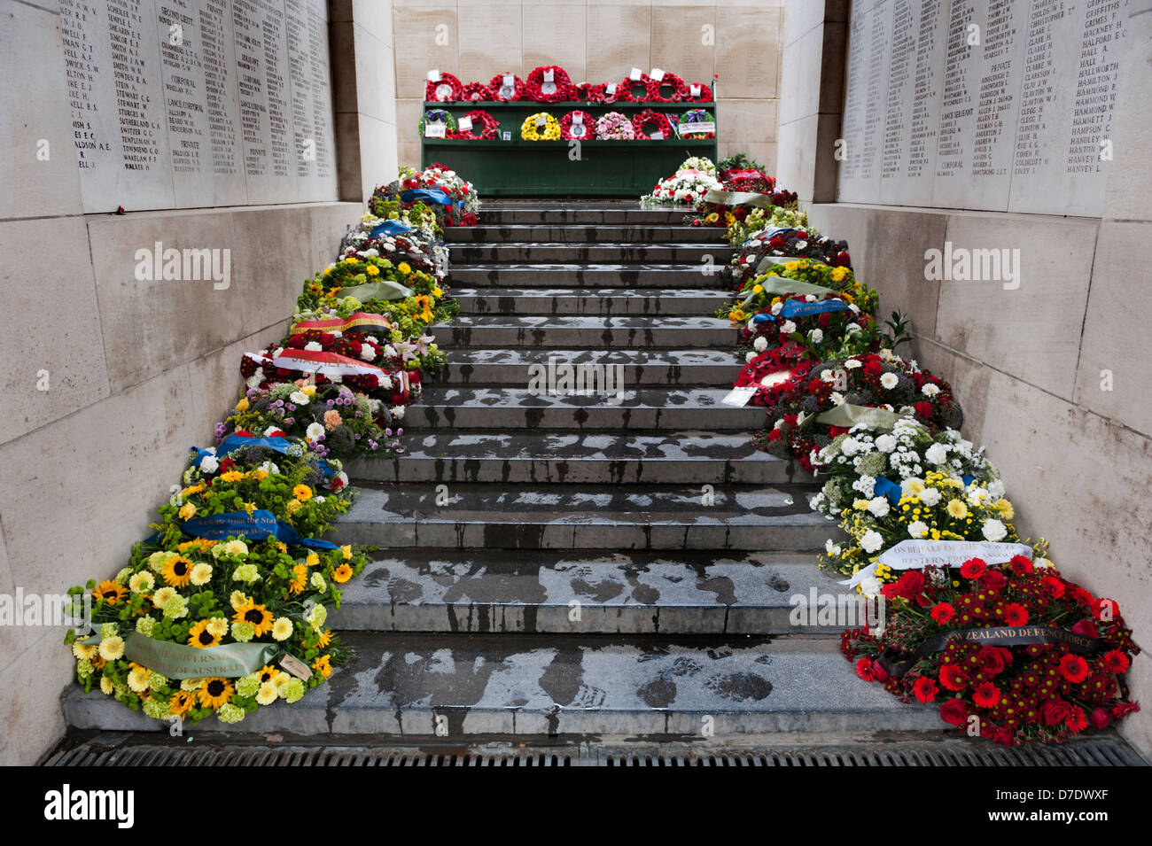 The Menin Gate, Ypres, Belgium. Stock Photo