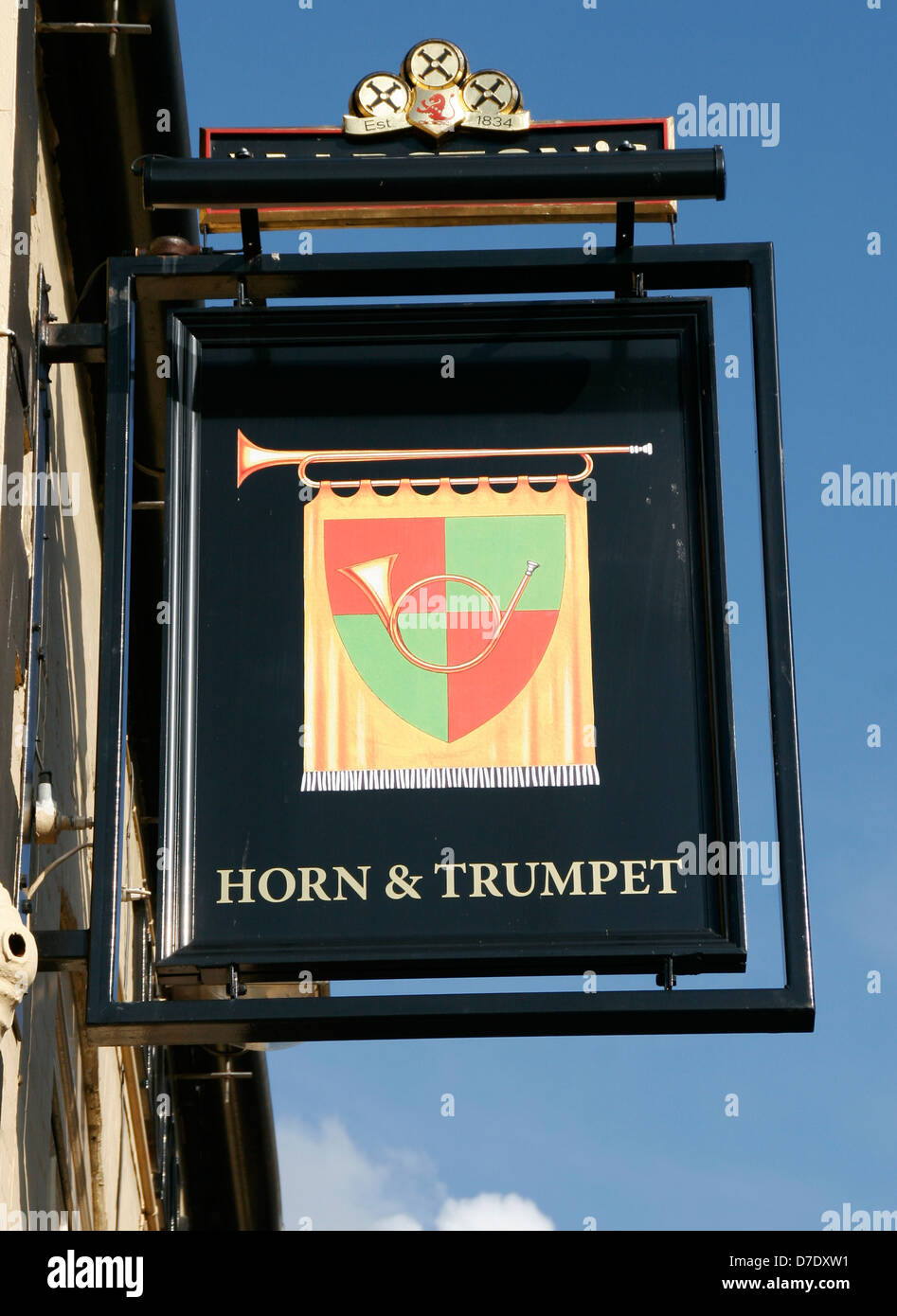 The trumpet pub sign hires stock photography and images Alamy