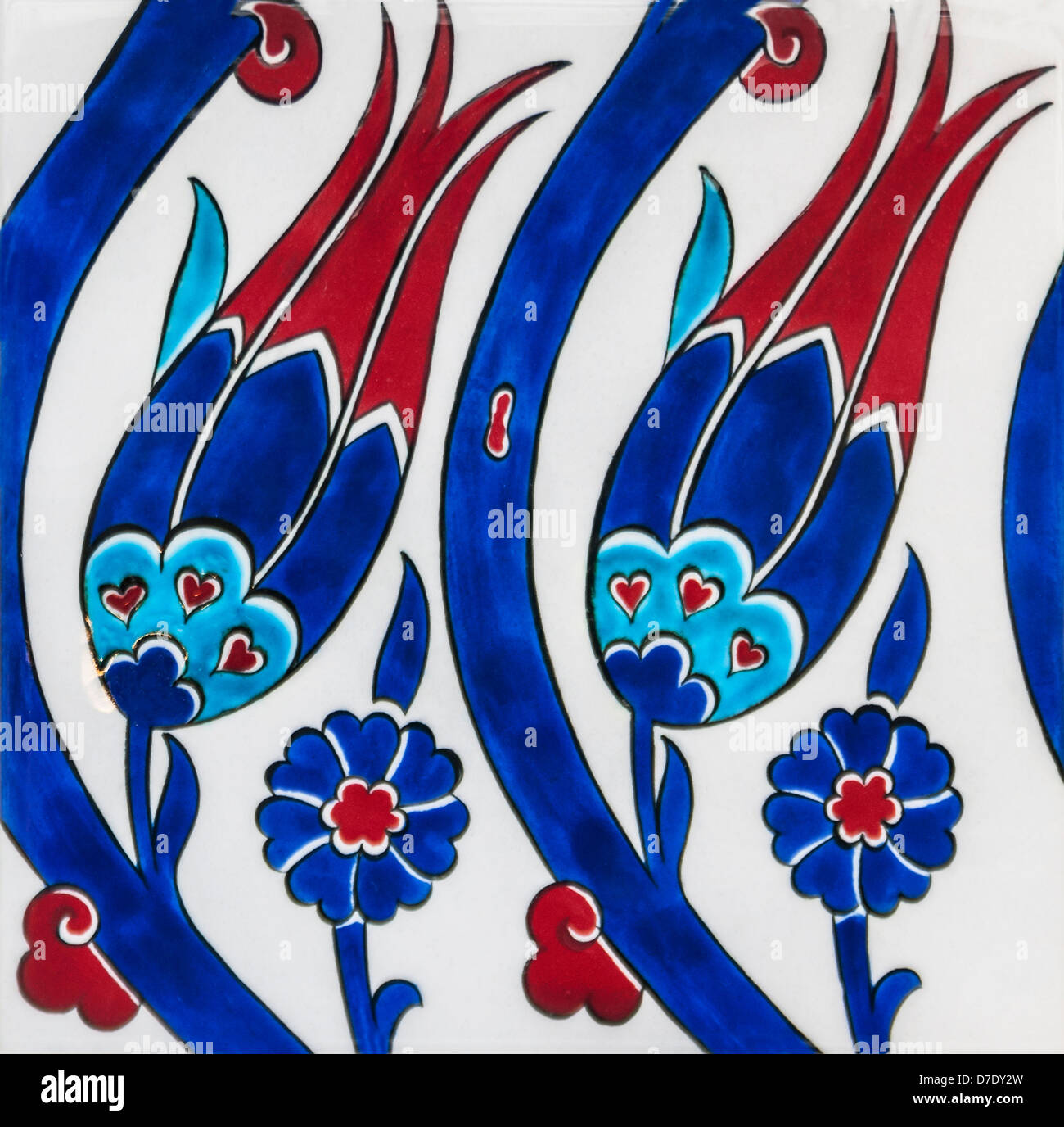 Iznik ceramic tiles hi-res stock photography and images - Alamy