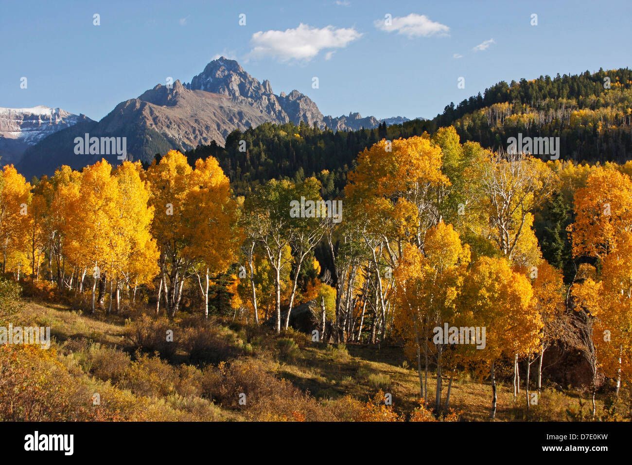 Mount Sneffels, Colorado, USA Stock Photo