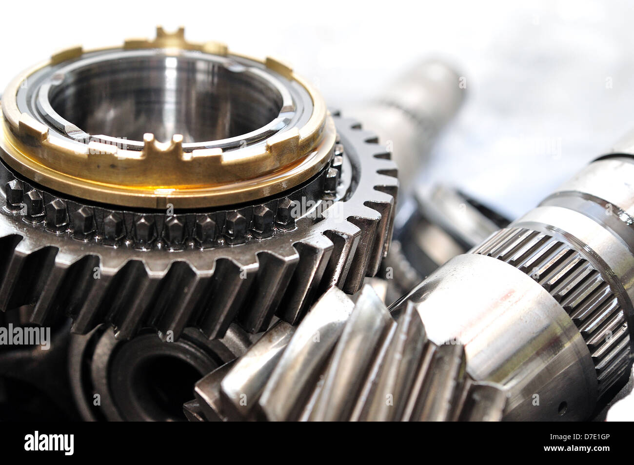 Car gearbox parts Stock Photo Alamy