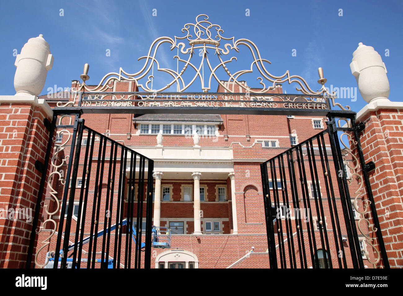 Kia Oval getting ready to open its gates Stock Photo Alamy