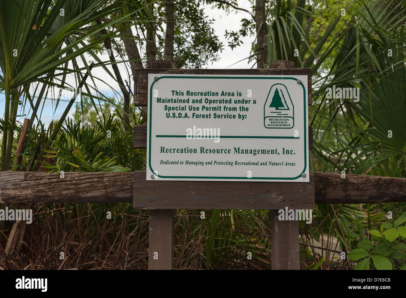 Recreation Resource Management Inc. State of Florida Juniper Springs, Florida USA Stock Photo