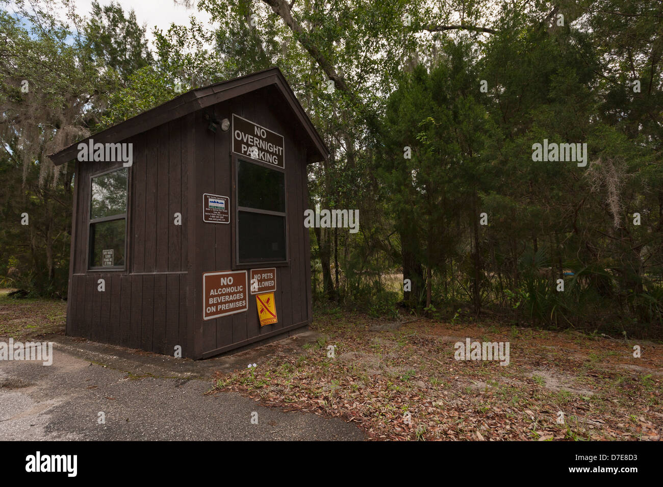 Salt Springs State Park in the Ocala Forest in the State of Florida Stock Photo