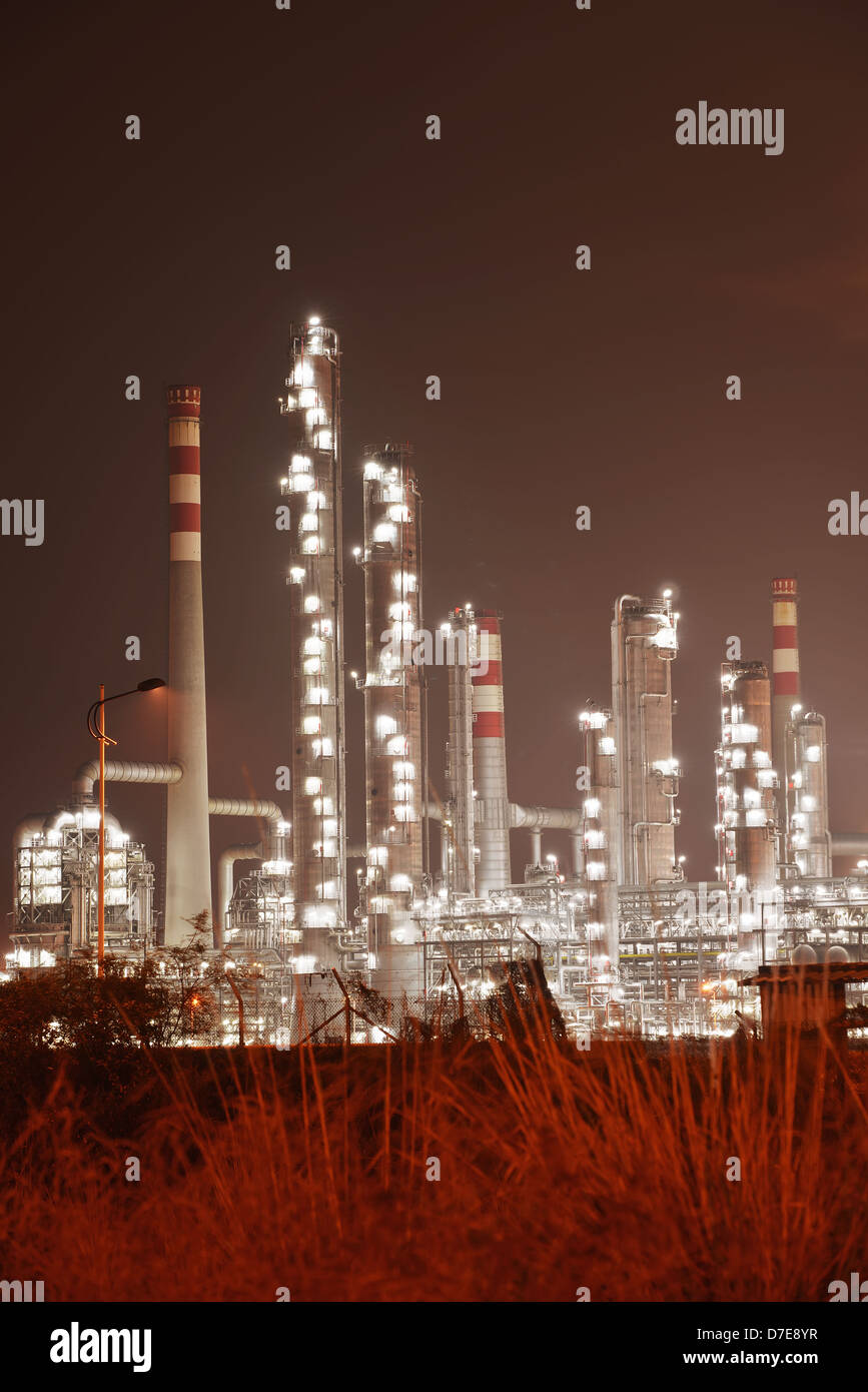 giant gas and oil pipelines Stock Photo Alamy