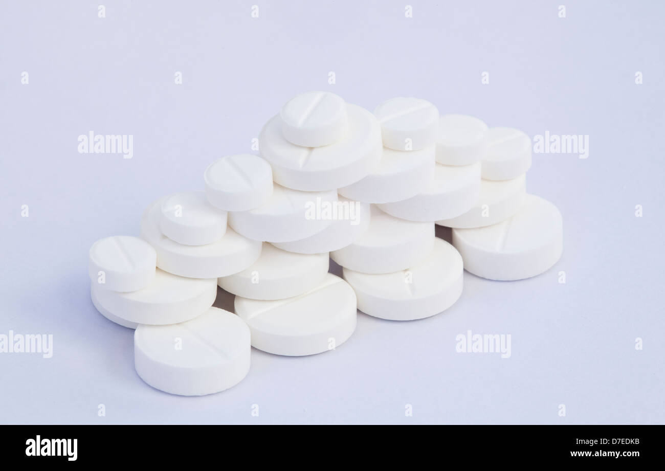 tablets and pills Stock Photo