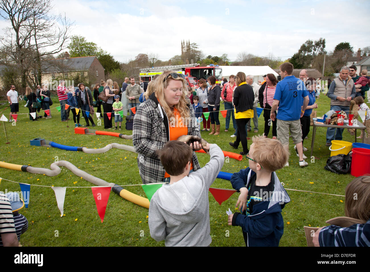Dorset Knob throwing festival Cattistock Dorset Stock Photo Alamy