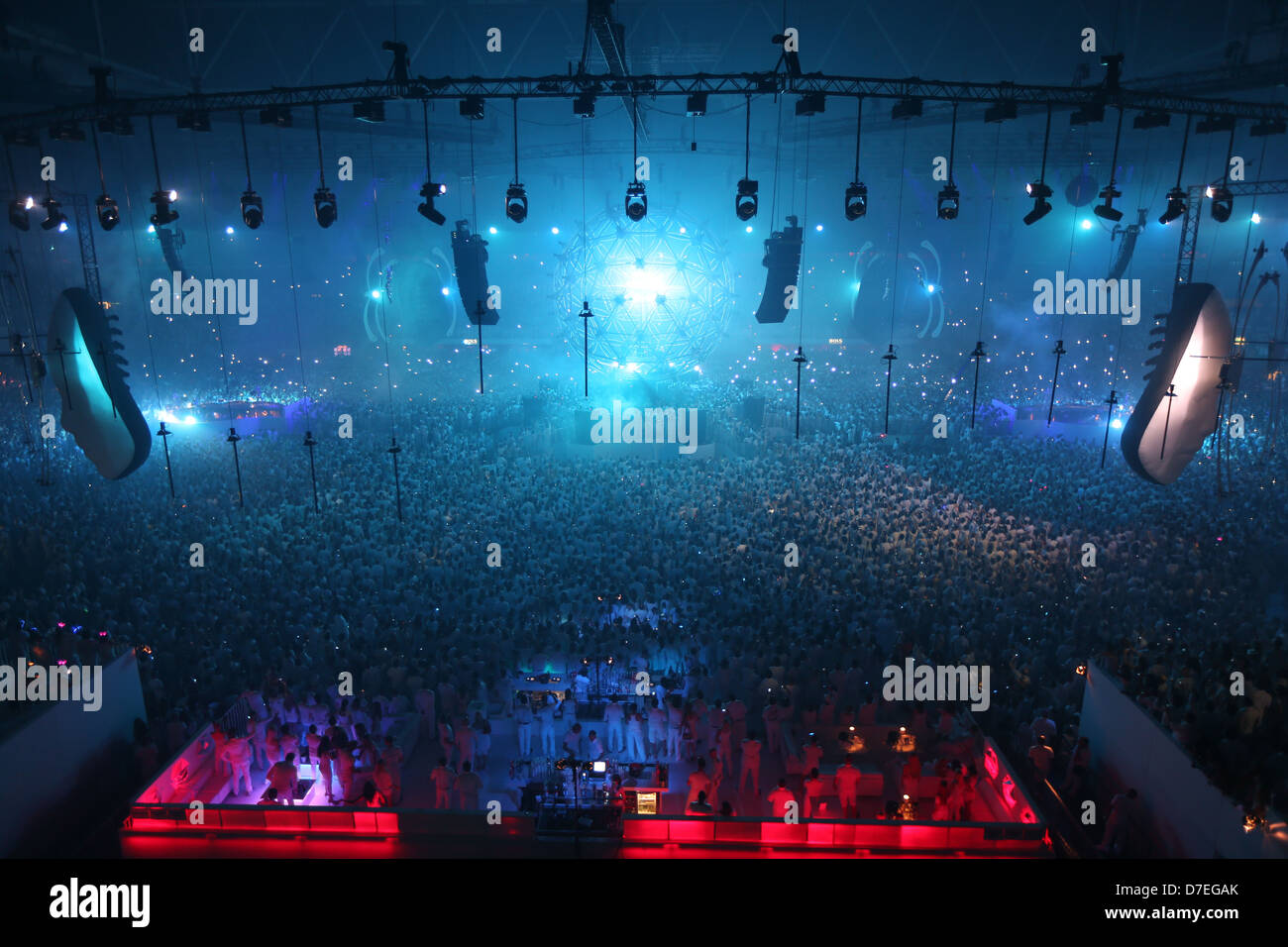ID&T's Sensation (White) EDM party in the Amsterdam ArenA