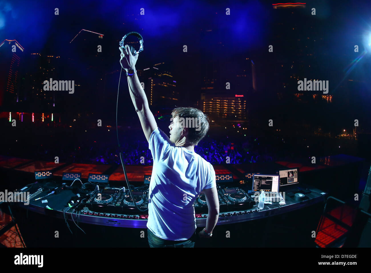DJMag top-20 DJ: Armin van Buuren Stock Photo