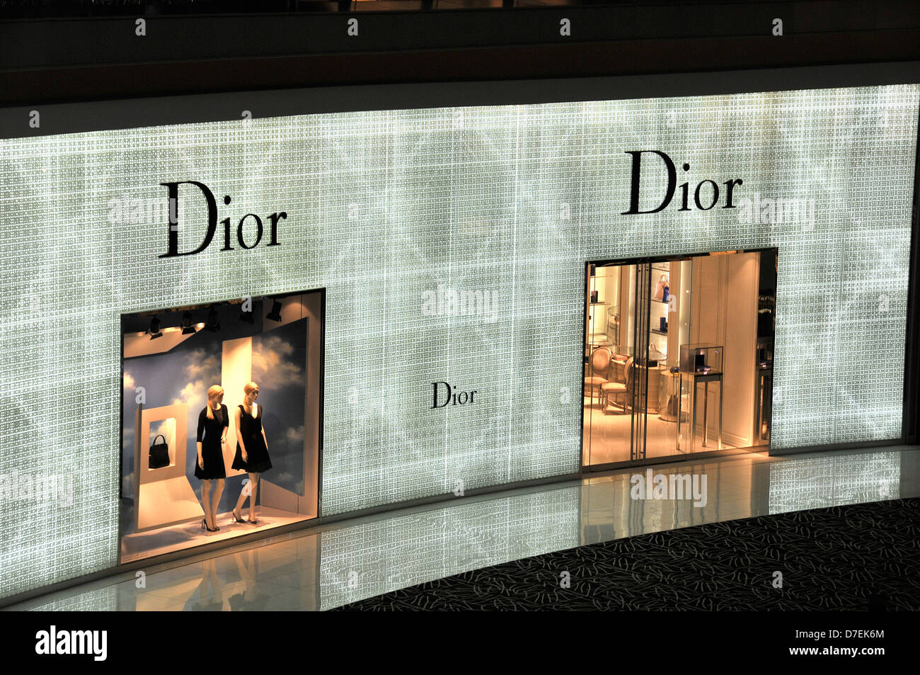 Dior boutique The Dubai mall Dubai UAE Stock Photo Alamy