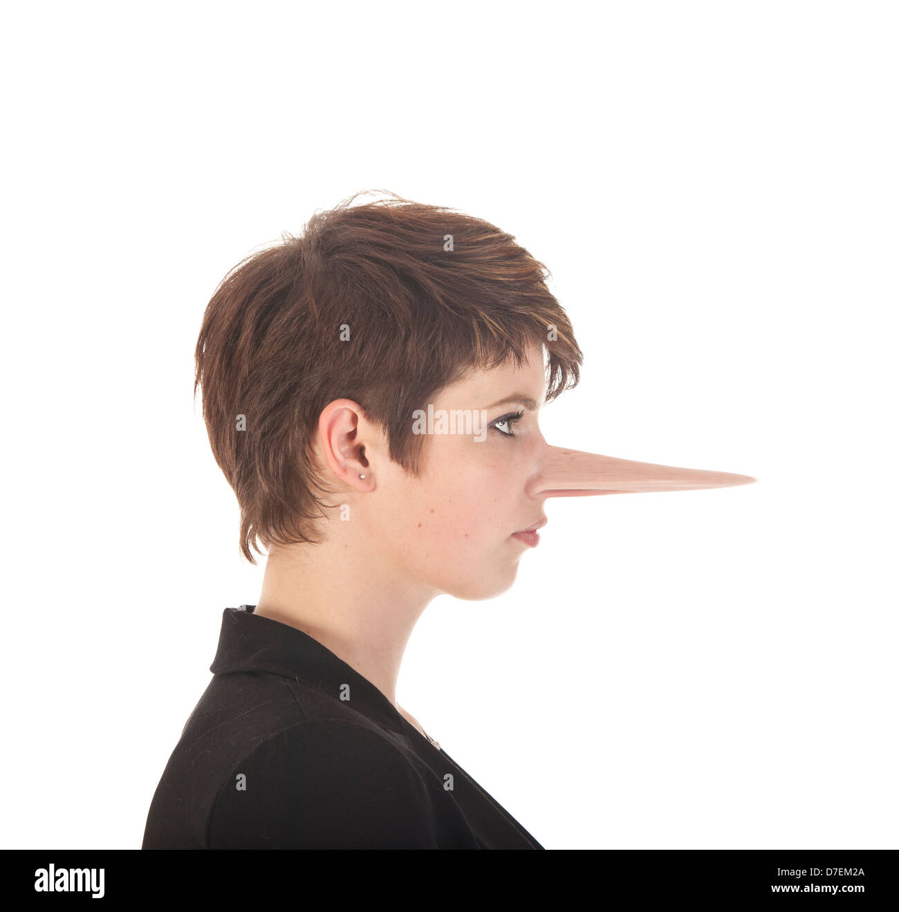 Long liar nose hires stock photography and images Alamy