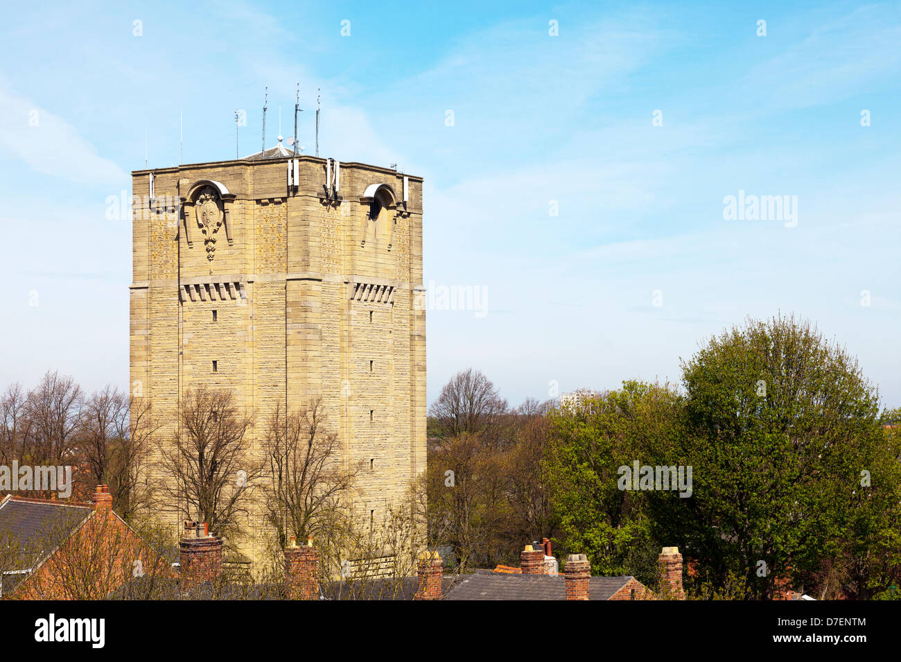 Lincoln, UK. 6th May, 2013. Westgate Water Tower Wickham Gardens Credit