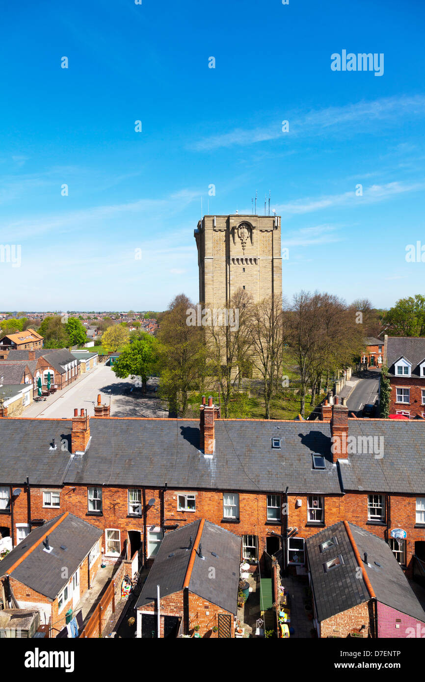 Lincoln, UK. 6th May, 2013. Westgate Water Tower Wickham Gardens Credit: Paul Thompson/Alamy Live News Stock Photo