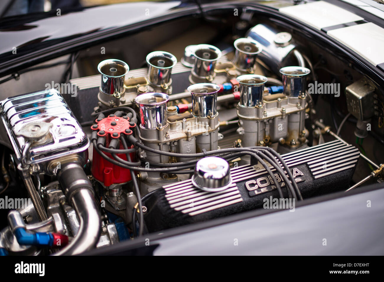 AC Cobra V8 Engine Stock Photo - Alamy