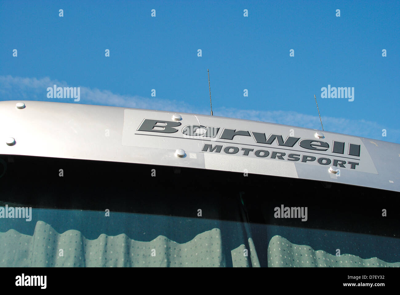 Barwell motorsport truck Stock Photo