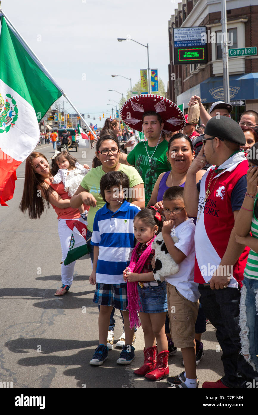 The annual Cinco de Mayo parade in the MexicanAmerican neighborhood of