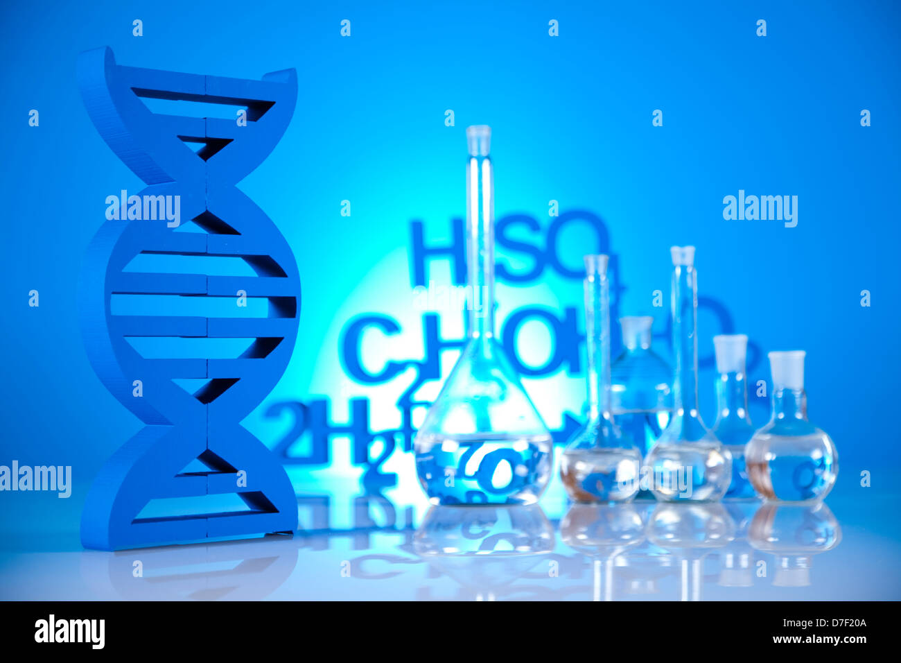 Laboratory glass, Chemistry science formula Stock Photo Alamy