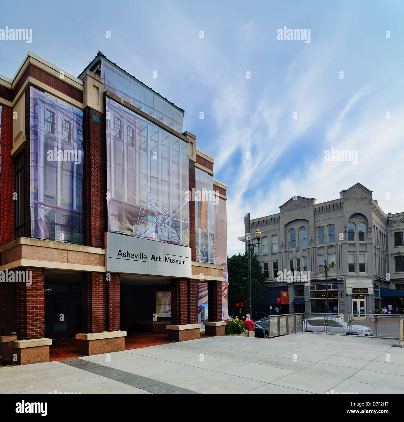 Asheville Art Museum in Asheville, North Carolina Stock Photo Alamy