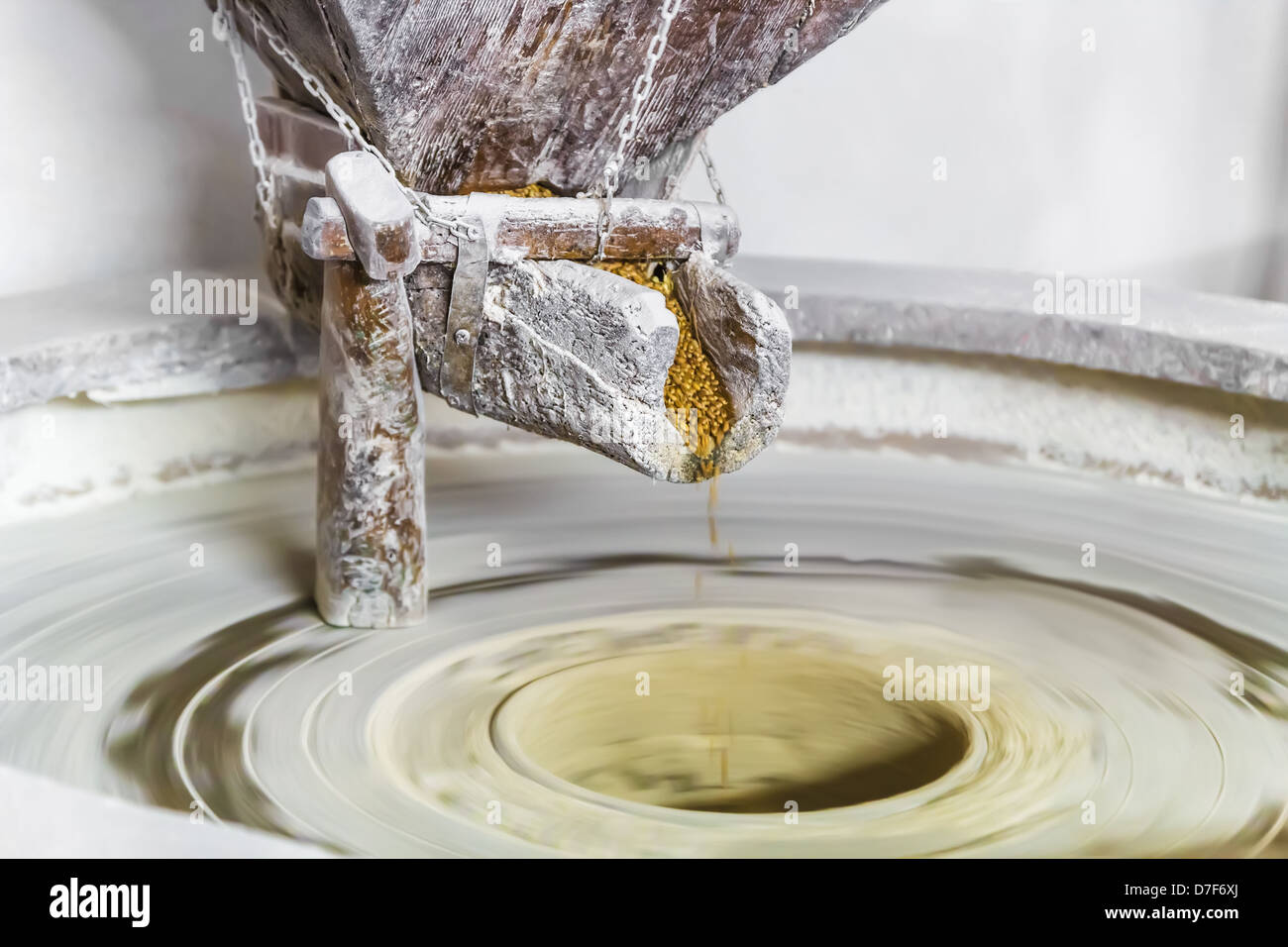 Old stone mill Stock Photo Alamy