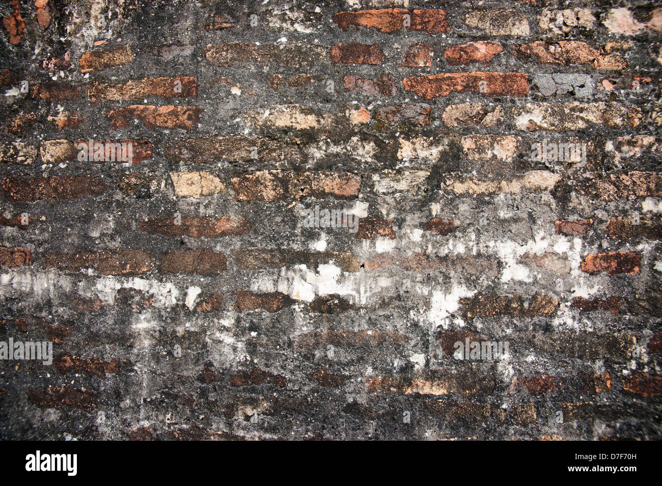 old brick wall grunge background texture Stock Photo