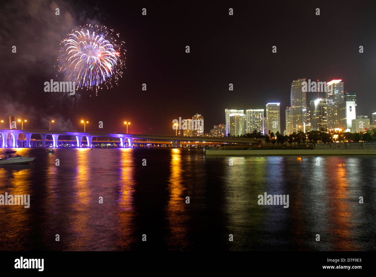 july 4th fireworks miami fl