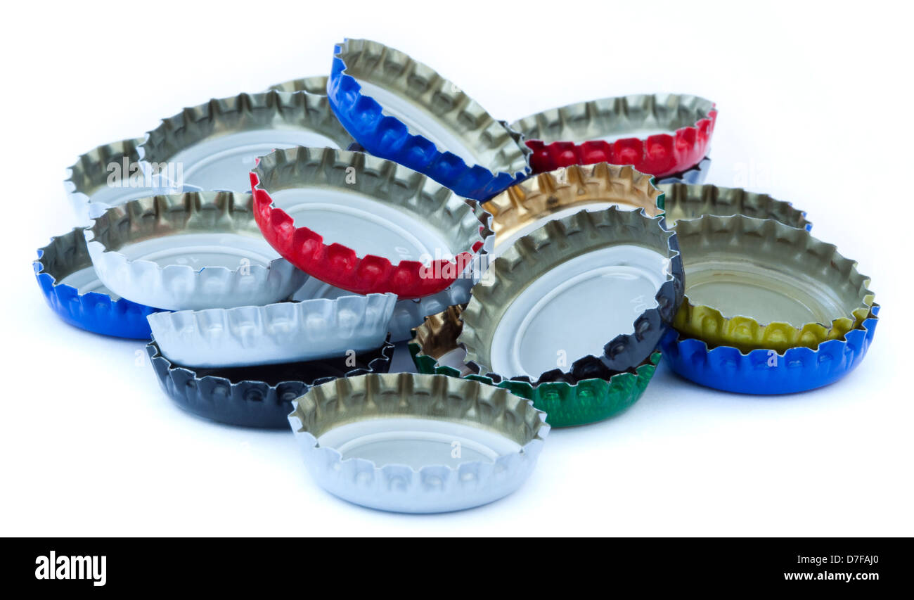 Bottle cheap caps metal