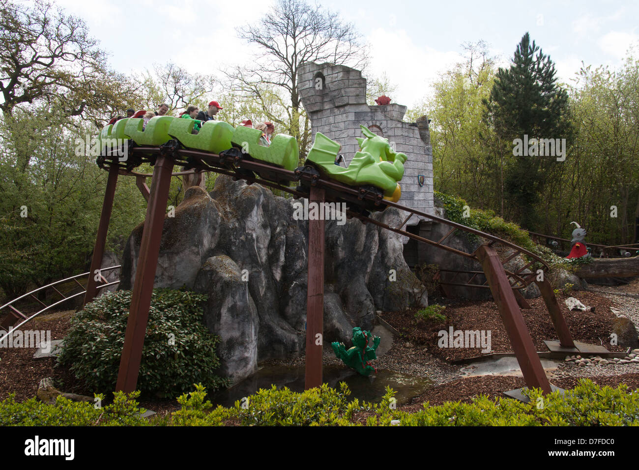 Dragons apprentice rollercoaster legoland windsor hi res stock photography and images Alamy
