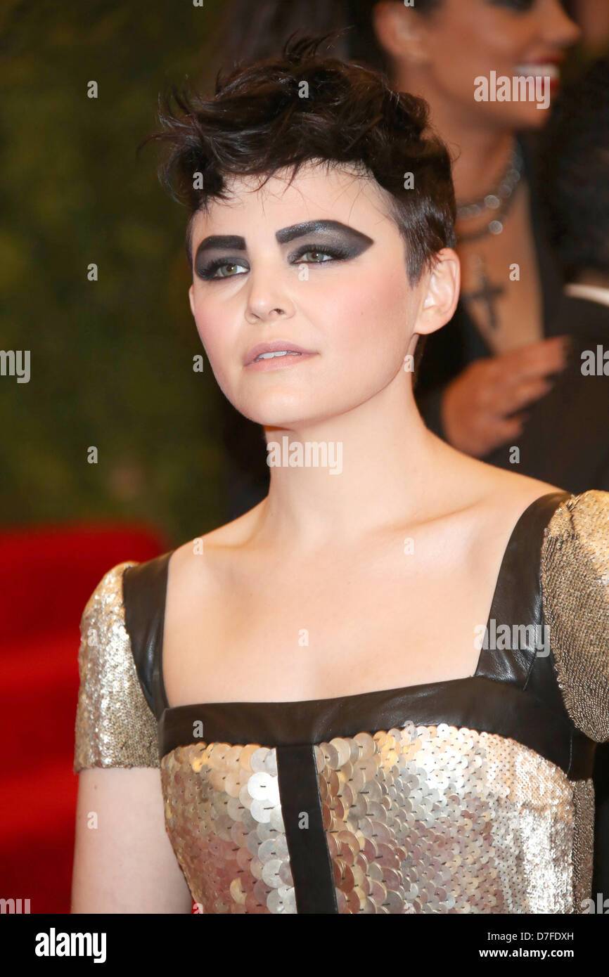 New York, USA. 6th May 2013. Ginnifer Goodwin arrives at the Costume Institute Gala for the 'Punk: Chaos to Couture' exhibition at the Metropolitan Museum of Art in New York City, USA, on 06 May 2013. Photo: Luis Garcia/dpa/Alamy Live News Stock Photo