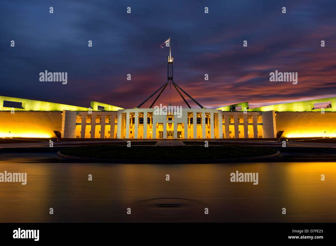 Parliament House Canberra Mosaic Hi-res Stock Photography And Images ...