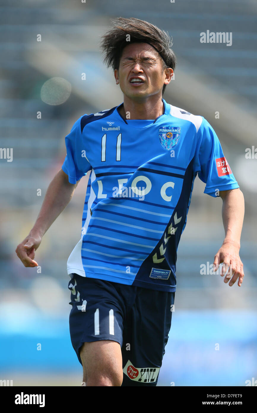 Kazuyoshi Miura Yokohama Fc May 6 13 Football Soccer 13 J League Division 2 Between Yokohama Fc 0 1 Avispa Fukuoka At Nhk Spring Mitsuzawa Football Stadium Kanagawa Japan Photo By Yutaka Aflo Sport Stock Photo Alamy