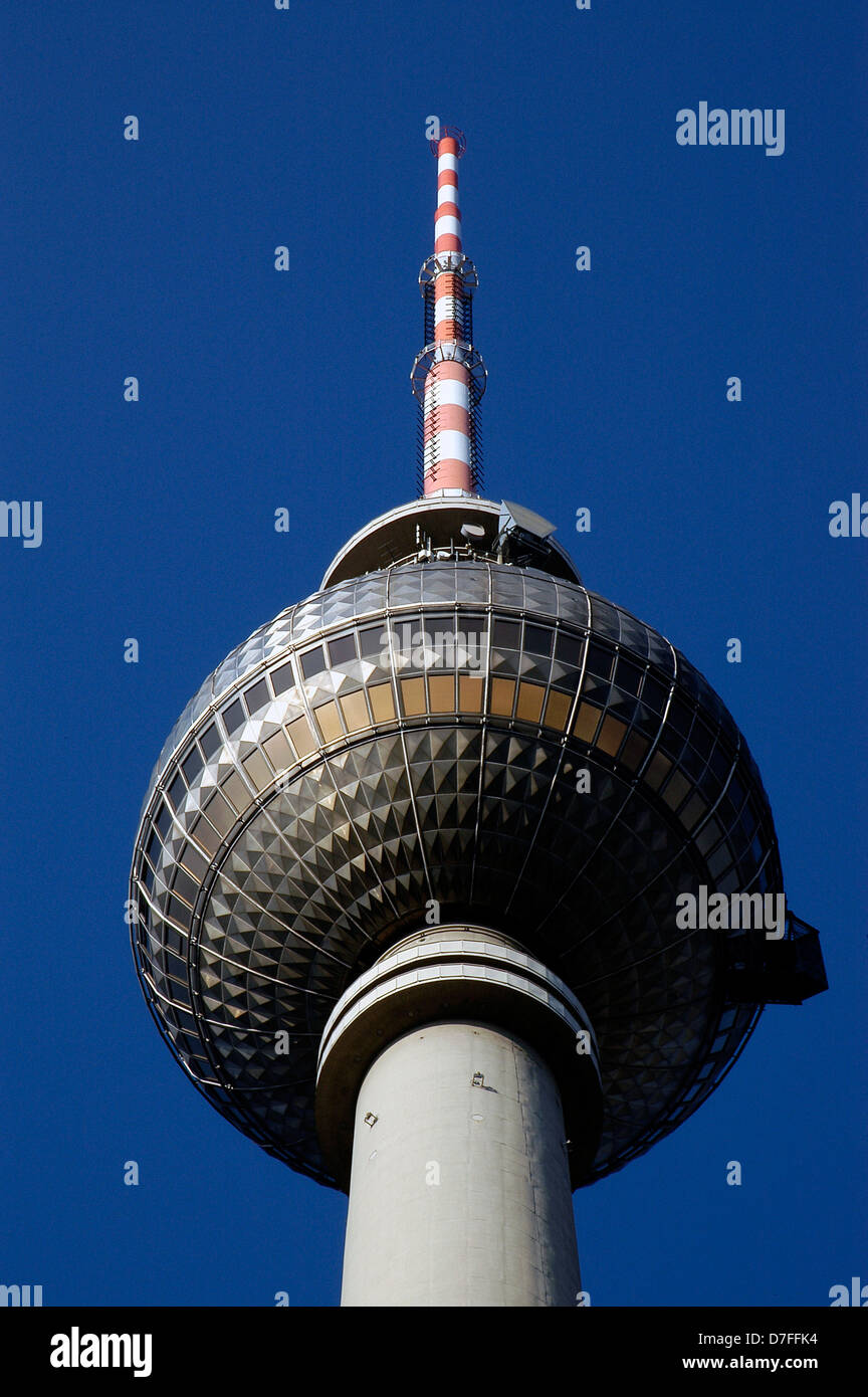 Europe, Germany, Germany, Berlin, Ostberlin, television tower Stock Photo