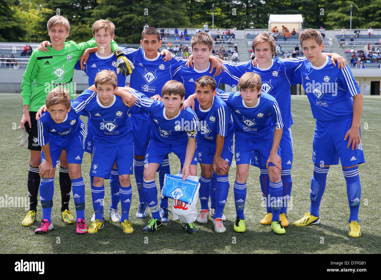 Chertanovo Team Group Line Up May 3 13 Football Soccer Tokyo International Youth Football U14 Tournament 13 1st Round Group A Match Between Chertanovo 3 1 New South Wales At Komazawa Chertanovo Team Group Line Up May 3 13 Football Soccer Tokyo International Youth Football U14 Tournament 13 1st Round Group A Match Between Chertanovo 3 1 New South Wales At Komazawa