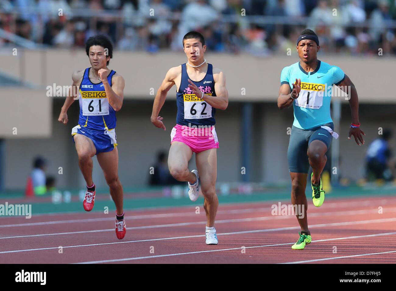 Eriguchi Tokyo, Japan. 5th May 2013. (L-R) Masashi Eriguchi, Yoshihide Kiryu ...