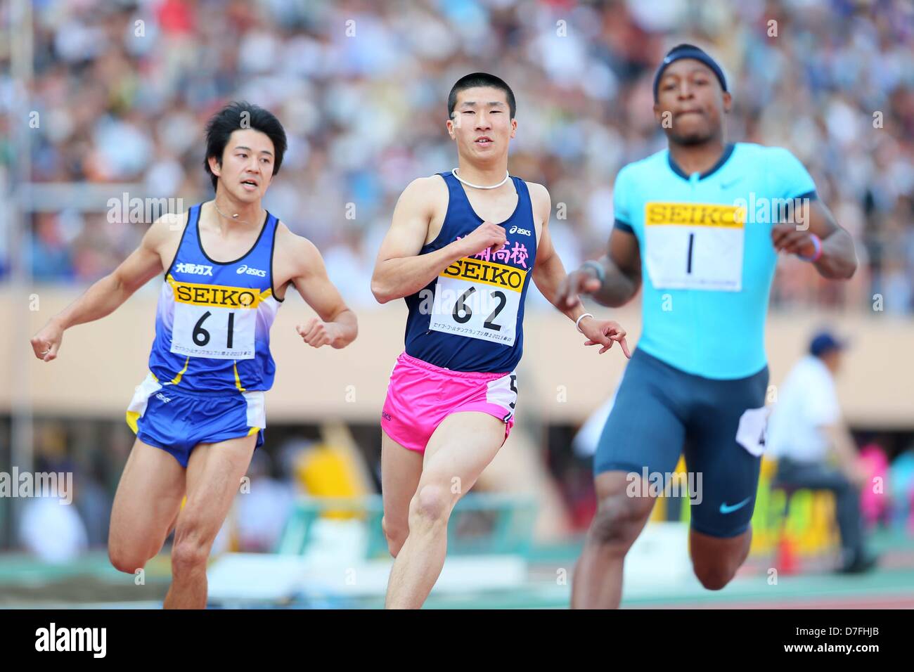 Eriguchi Tokyo, Japan. 5th May 2013. (L-R) Masashi Eriguchi, Yoshihide Kiryu ...