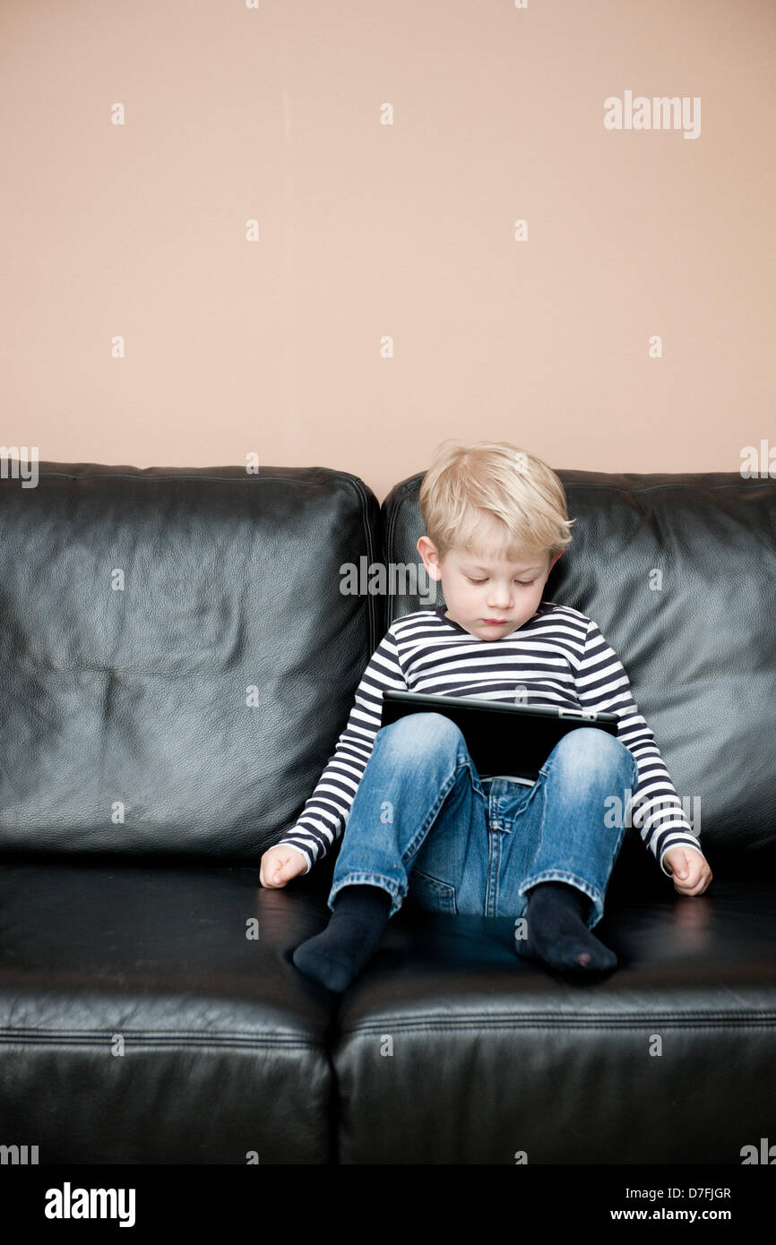 Kid on couch discount