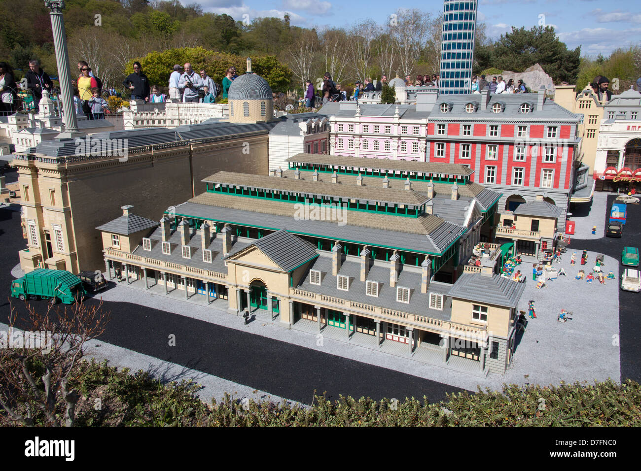 Miniland, Legoland Windsor, Berkshire, England, United Kingdom Stock Photo