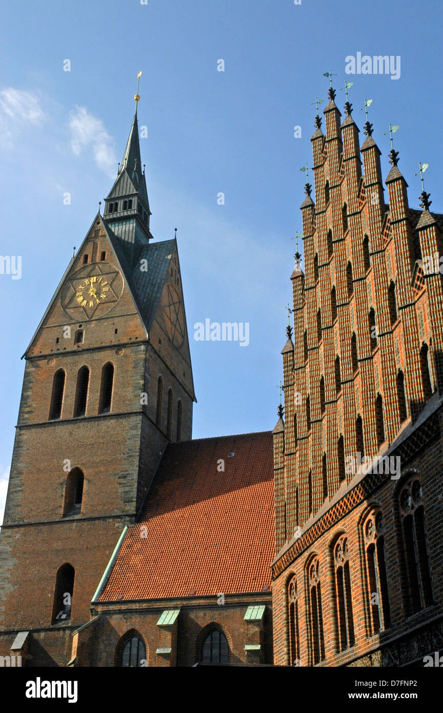 Germany, Niedersachsen, Hannover, Marktkirche Stock Photo