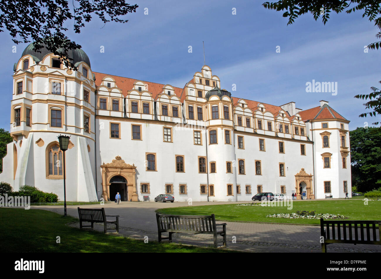 Germany, Lower Saxony, Celle, castle, duke's castle, Herzogschloss Stock Photo