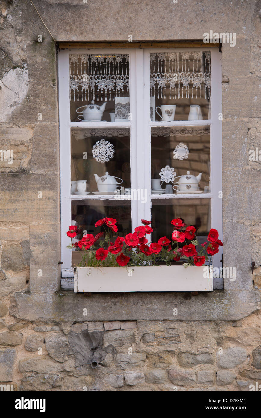 Window display, Bayeux, Normandy, France Stock Photo - Alamy