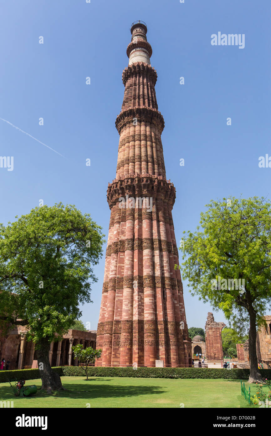 Qutub Minar, Delhi, India Stock Photo