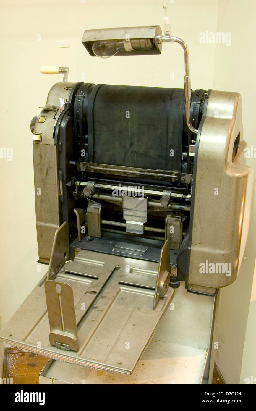 Stencil duplicator hi-res stock photography and images - Alamy
