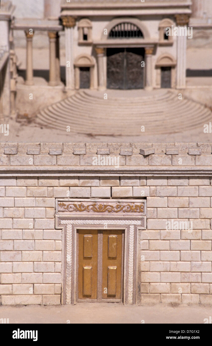 the golden door to the temple of ancient jerusalem Stock Photo - Alamy