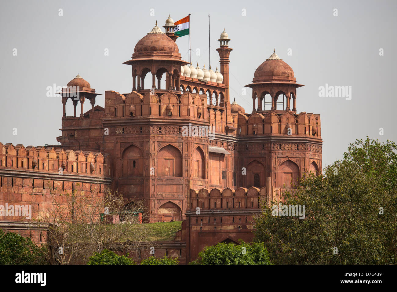 Lal Qila, Red Fort in Delhi, India Stock Photo