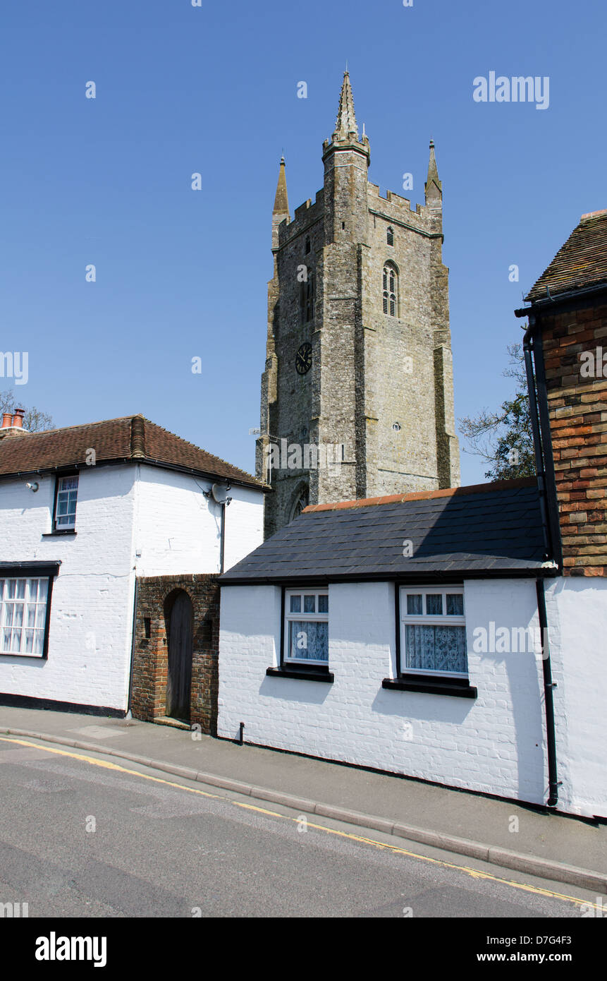 Lydd in Kent Stock Photo