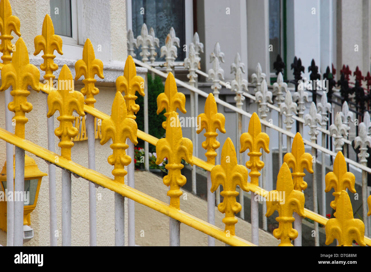 Repeating gates hi-res stock photography and images - Alamy